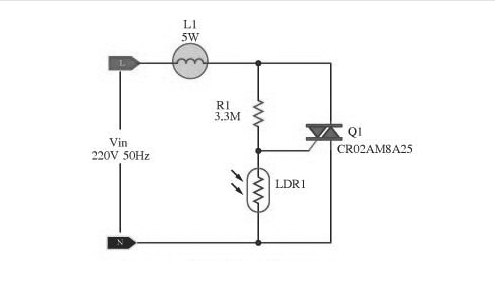 调光器的工作原理图